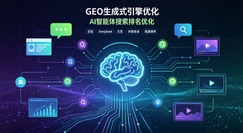 基隆GEO 浪潮来袭：生成式引擎优化崛起，创作者争抢豆包、DeepSeek、元宝智能体流量入口